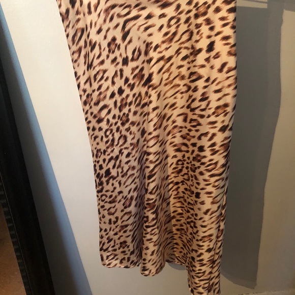 American Eagle Midi Cheetah Print Skirt - Picture 3 of 5
